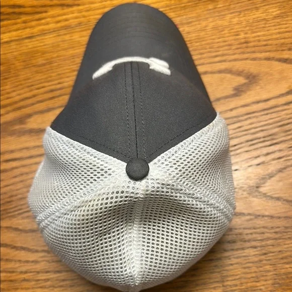 Under Armour White and Gray Mesh Hat - Picture 8 of 8